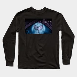 Way to Freedom - Blue Kalarthri Long Sleeve T-Shirt